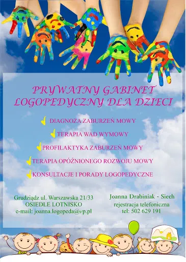 PRYWATNY GABINET LOGOPEDYCZNY DLA DZIECI Joanna Drabiniak